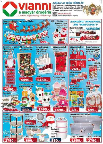 Akciós újság Vianni