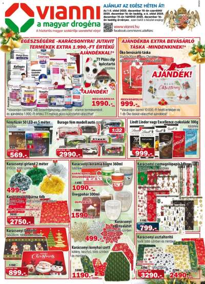 Akciós újság Vianni