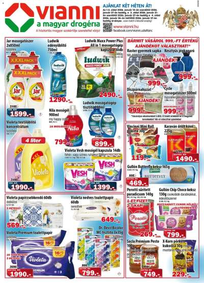 Akciós újság Vianni