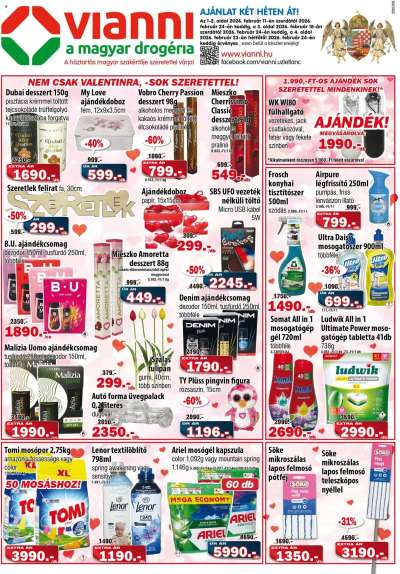 Akciós újság Vianni