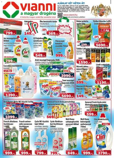 Vianni akciós újság
