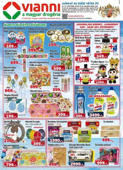 Vianni akciós újság