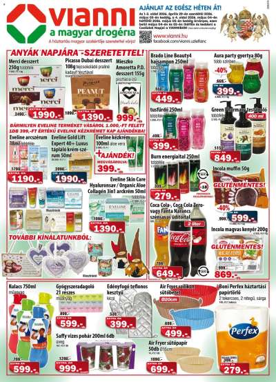Vianni akciós újság