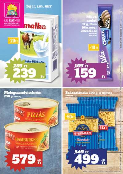 Akciós újság Vil-For