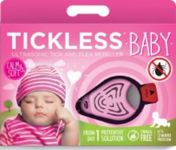 Tickless Ultrahangos kullancsriasztó kisbabáknak