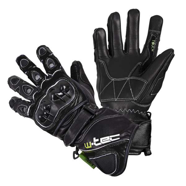 Motoros kesztyű W-TEC upreme EVO fekete 