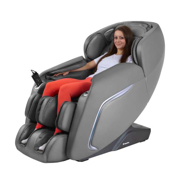 Masszázsfotel inSPORTline Carlita, 20 légzsák, 4 masszázsfej, 12 program, Zero gravitáció, Zero space - helytakarékos fal mellé helyezhető, fűtés, han