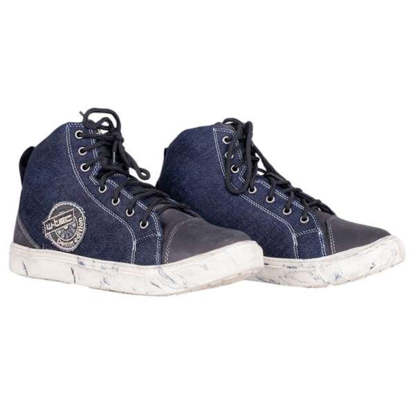 Motoros cipő W-TEC Denimo kék 