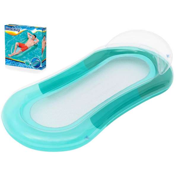 Bestway Aqua Lounge felfújható hálós matrac 160x84 türkiz