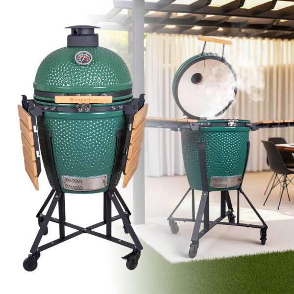 Kerámia kamado grill inSPORTline Pasionato 20