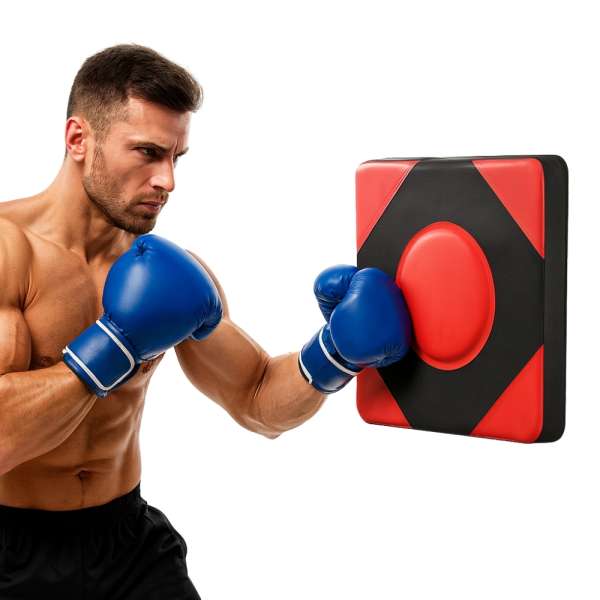 Boksz ütőpárna inSPORTline Tarbo Small 30x30x8 cm, kompakt kialakítás, könnyű falra szerelés, kiváló ütéscsillapítás