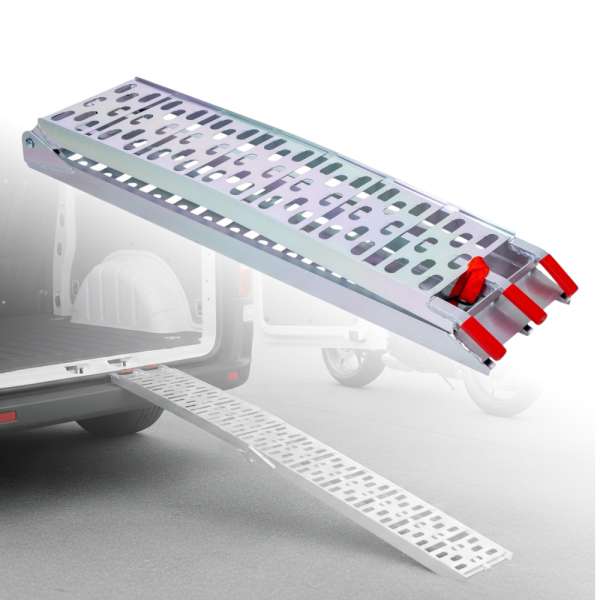 Felhajtórámpa W-TEC Haldenor, összecsukható kialakítás, 221 cm-es kényelmes hosszúság, akár 340 kg teherbírás