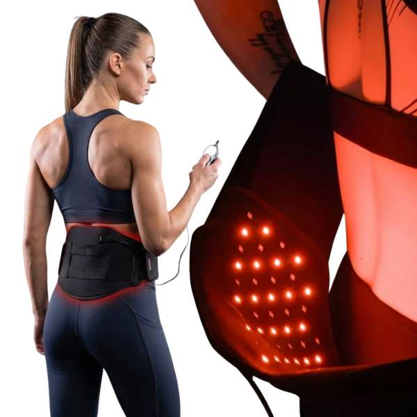 Deréköv infravörös fénnyel inSPORTline Ilyros, intenzív izomlazítás, ultra-vékony kialakítás, karcsúsító hatás, vörös és infravörös fény