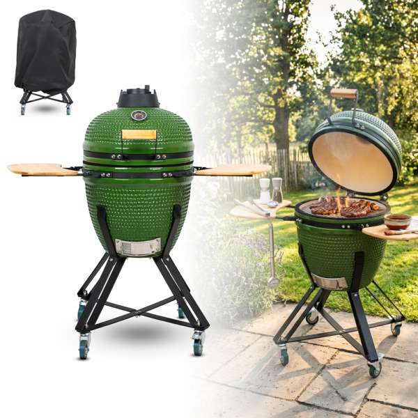 Kerámia kamado grill inSPORTline Pyrexo 18