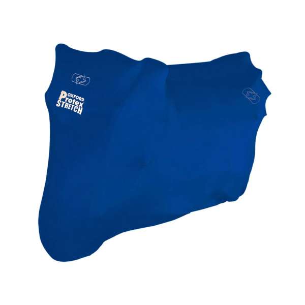 Beltéri motortakaró ponyva Oxford Protex Stretch Indoor M kék