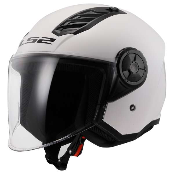 Bukósisak LS2 OF616 Airflow II Solid Gloss White 