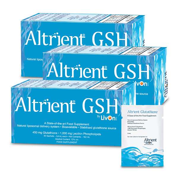 3 doboz Altrient® GSH Liposzómás Glutation