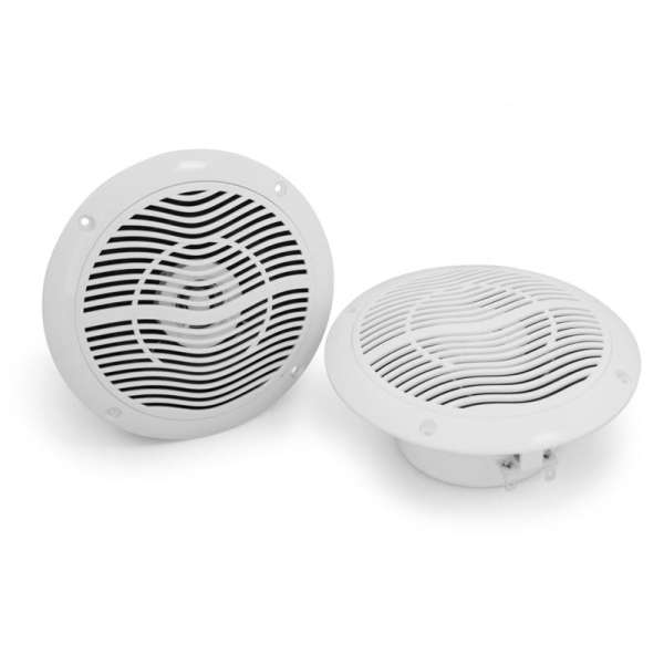 LTC Egy pár fehér vízálló 15 cm hangfal, 240 W
