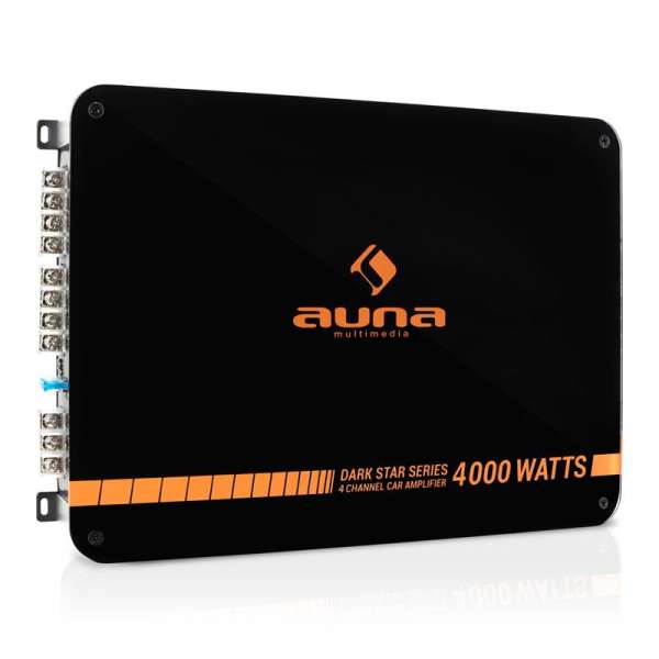 Auna Dark Star 4000, 400 W RMS, 4 csatornás végfokerősítő