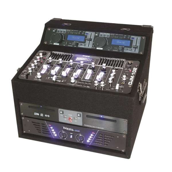 Ibiza DJ1000MKII DJ Station, CD, MP3, USB, SD, AUX