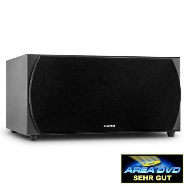 Auna Linie 501 SW BK aktív subwoofer, 500 W, fekete
