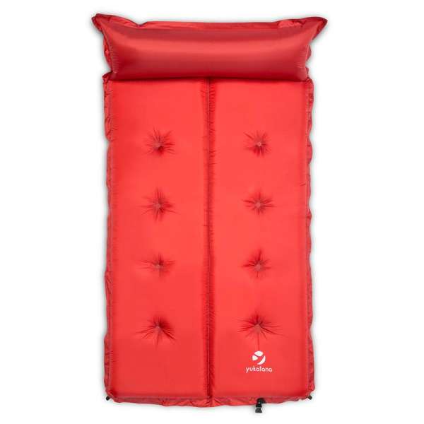 Yukatana Goodbreak 7, 7 cm, piros, dupla felfújható habszivacs, önfelfújó, fejrész