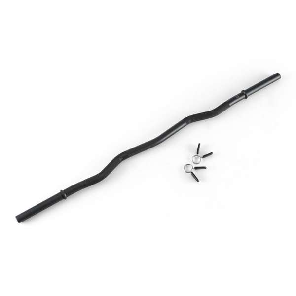 Capital Sports Accretor 120 CB, fekete, hajlított súlyzórúd, 120cm/30mm/max. 180kg, acél