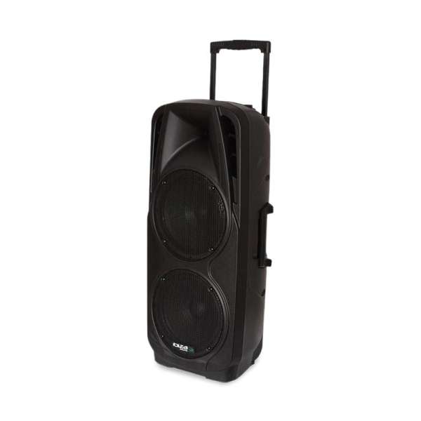 Ibiza PORT225VHF-BT hordozható PA hangosító rendszer, bluetooth, USB, SD, AUX, MP3, VHF