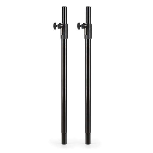 Malone SPK POLE távolságtartó cső, 1 pár, 4-szeresen állítható, 1 kg, fekete