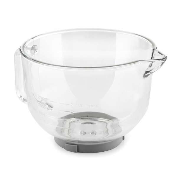 Klarstein Bella Glass Bowl, üvegtál, tartozék a Bella 2G konyhai robotgéphez
