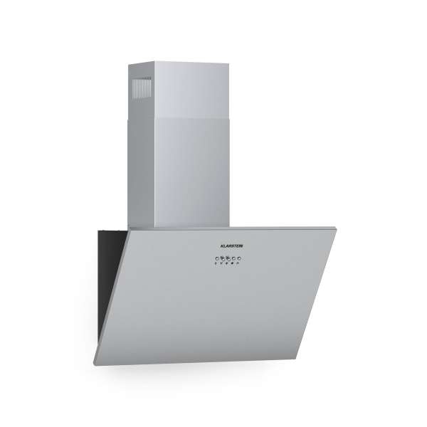 Klarstein Silver Lining 60, páraelszívó, 60 cm, 600 m³/ó, A energiahatékonysági osztály, nemesacél