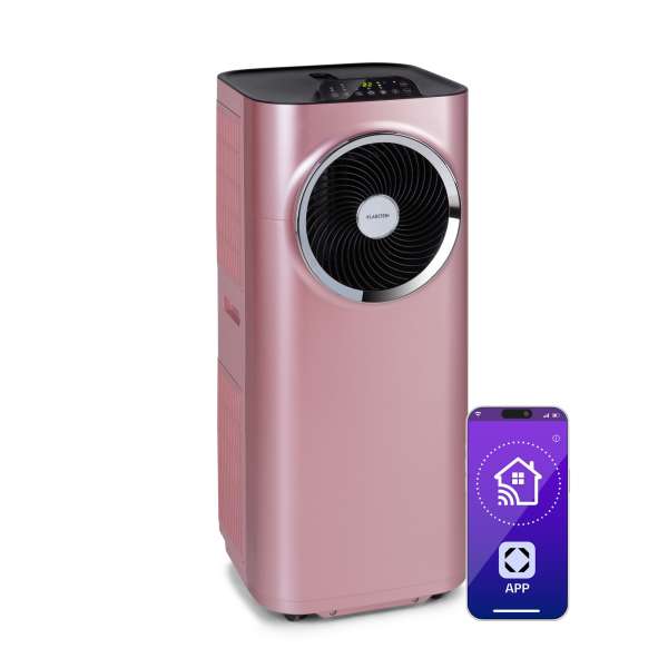 Klarstein Kraftwerk Smart 12K, klíma, 3 az 1-ben, 12 000 BTU, vezérlés alkalmazáson keresztül, távirányító