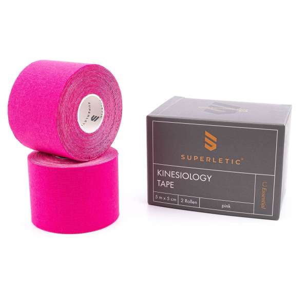 Capital Sports Elek, kineziológiai tapasz, 2 tekercs, 5 m x 5 cm, pamut és akril ragasztó, vízálló