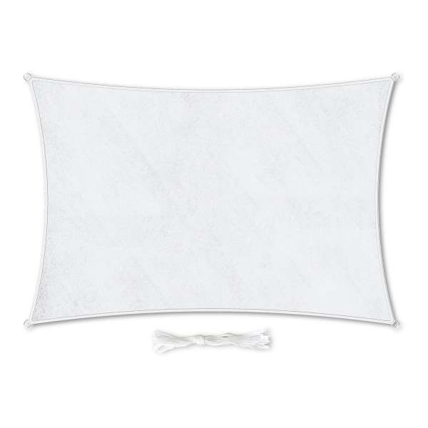 Blumfeldt Téglalap alakú napellenző, 3 x 4 m, rögzítőgyűrűkkel, poliészter, légáteresztő