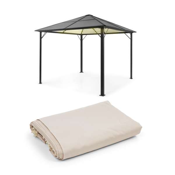 Blumfeldt Pantheon Solid Sky Ambient Solar, pavilon, 3 x 3 m, napelemes világítás