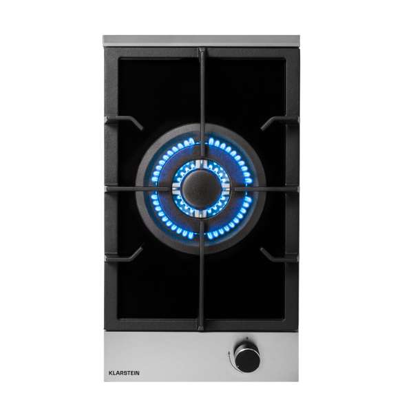 Klarstein Alchemist, gázfőzőlap, 1 wok égő, üvegkerámia