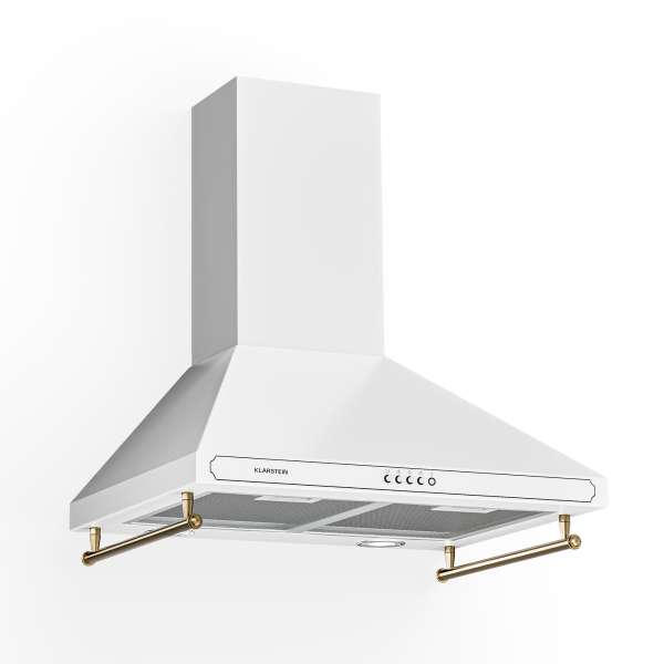 Klarstein Victoria 60, páraelszívó, 60 cm, retro kialakítás, 644,5 m³/ó, 2 LED lámpa