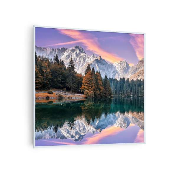 Klarstein Wonderwall Air Art Smart, infravörös hősugárzó, 60 x 60 cm, 350 W, tenger