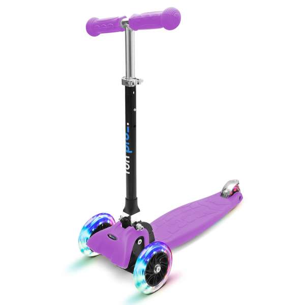 Fun pro ONE gyermek roller 3-6 éves korig LED kerekek összecsukható 50 kg-ig állítható magasságú