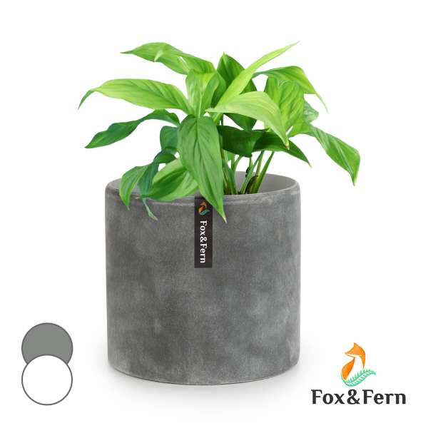 Fox & Fern Venlo, virágcserép, Polystone, beltér és kültér, 3 méret