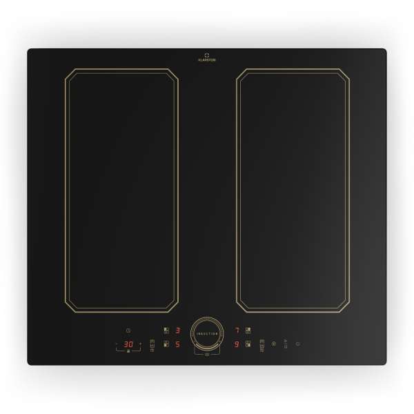 Klarstein Victoria 4 Flex, indukciós főzőlap, beépített, 7000 W, Flexzone, időzítő