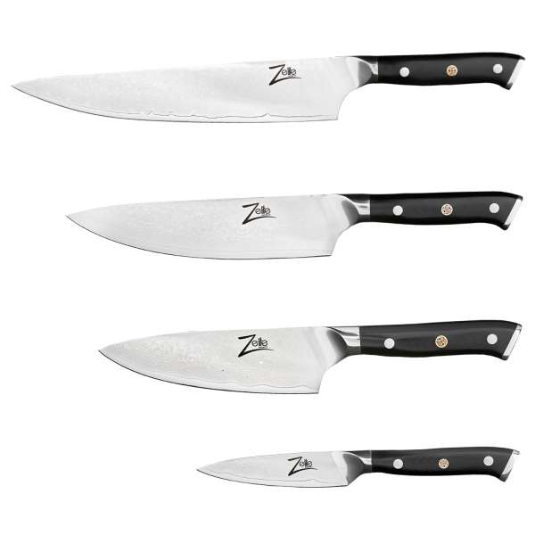 Zelite Infinity by Klarstein Alpha-Royal Japanese Series Set II, késkészlet, 4 darabos