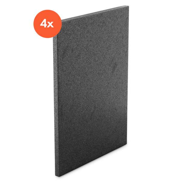 Klarstein Yuma A szemétládához való 5 rétegű aktívszenes szagszűrő az erős szagelnyelés érdekében 3 hónapi konyhai használatra alkalmas, szerves hulladék esetében 4 darabot tartalmazó csomagban.