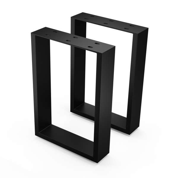 Blumfeldt UrbanFodge U asztallábak, Modern kialakítás, DIY projektekhez, 200 kg teherbírás