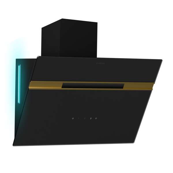 Klarstein Alina páraelszívó, EEK A, Touch, LED világítás, Elszívás/visszaforgatás, 600 m³/h