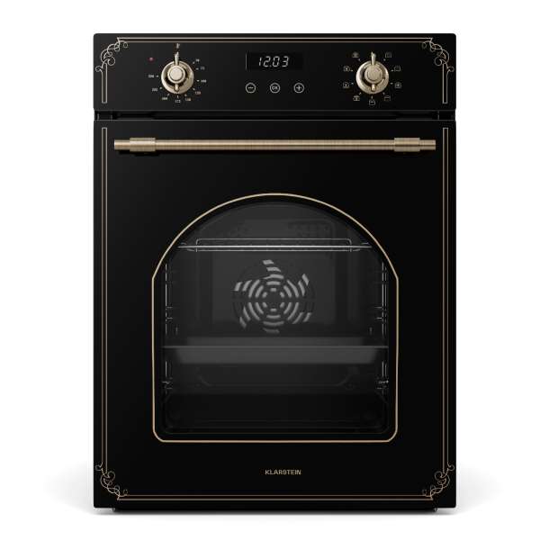 Klarstein Victoria beépített sütő 45 cm 49 l fekete