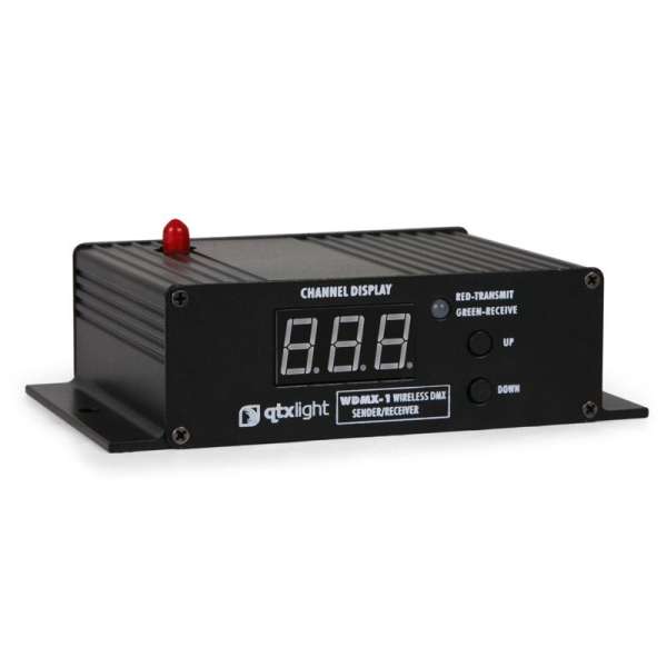 QTX WDMX-1 DMX wireless receiver + transmitter 2,4GHz