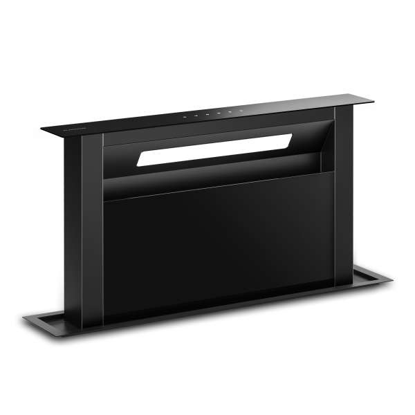 Klarstein Velaire Downdraft-System, Elegáns, minimalista, erőteljes, A++ energiaosztály, 853 m³/h, 60 cm