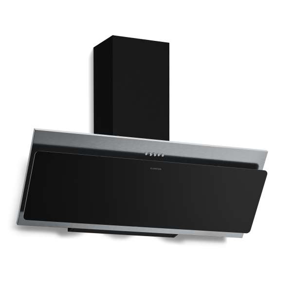 Klarstein Alessia ferde páraelszívó | elszívó és keringtető üzemmód | rozsdamentes acél | 404 m³/h | 90 cm