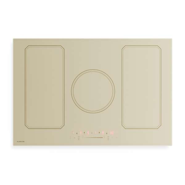 Klarstein Victoria indukciós főzőlap | 5 főzőzóna | retro esztétika | 11500 W | 77 cm